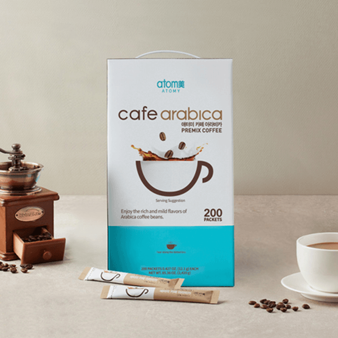 Atomy Cafe Арабика*1 набор (200 стиков)