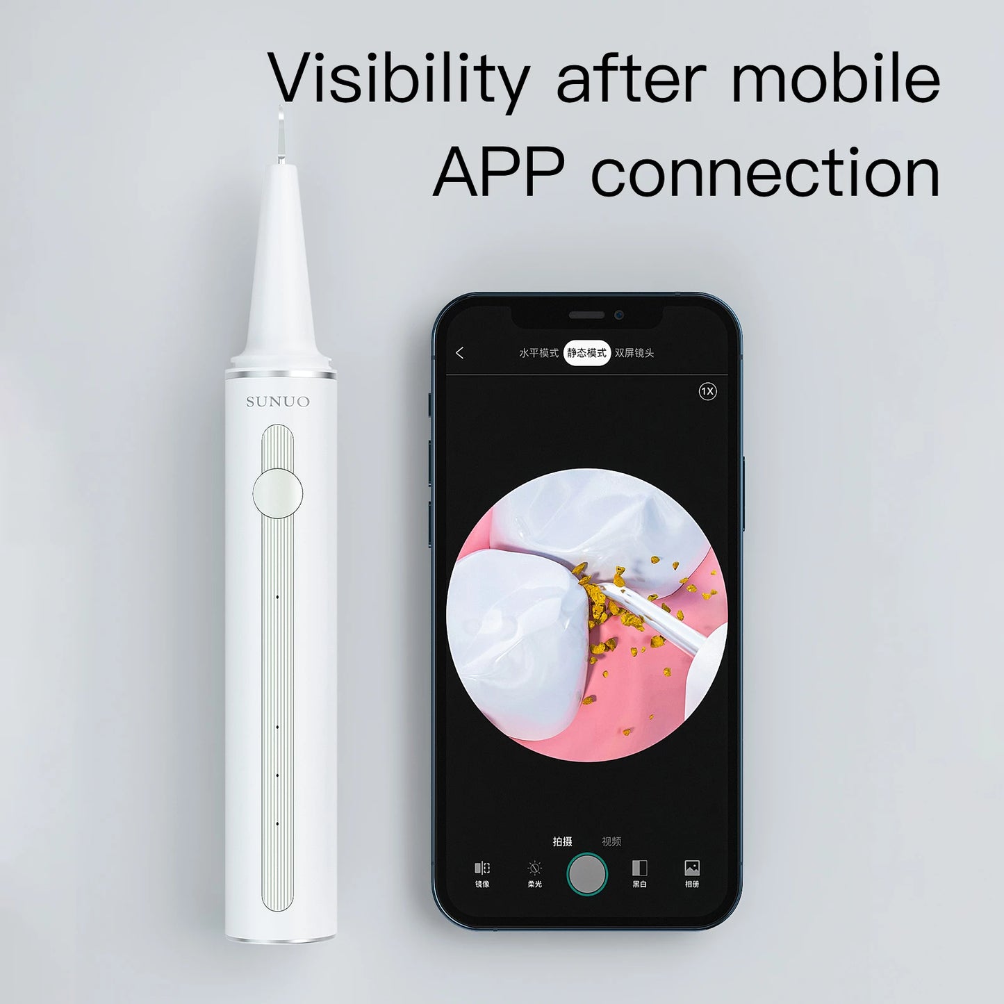 Visual Ultrasonic Teeth Cleaner