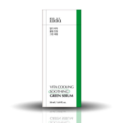IIlda Vita Cooling Soothing Green Serum 50ml
