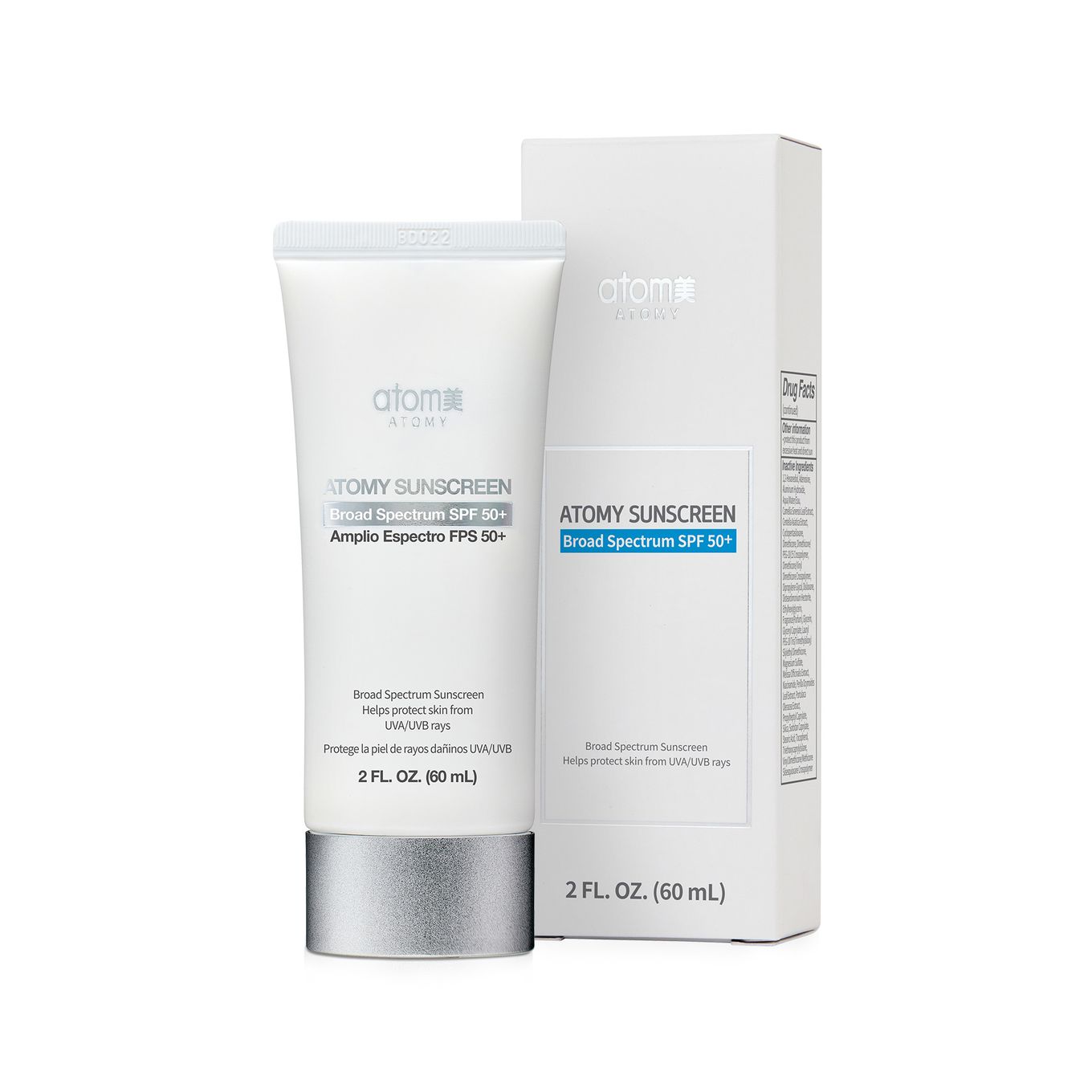Солнцезащитный крем Atomy SPF50+/PA+++ #Белый