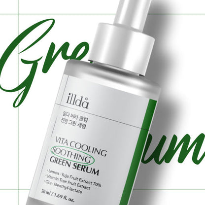 IIlda Vita Cooling Soothing Green Serum 50ml