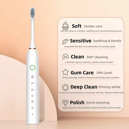 USB Charging Sonic Electric Toothbrush