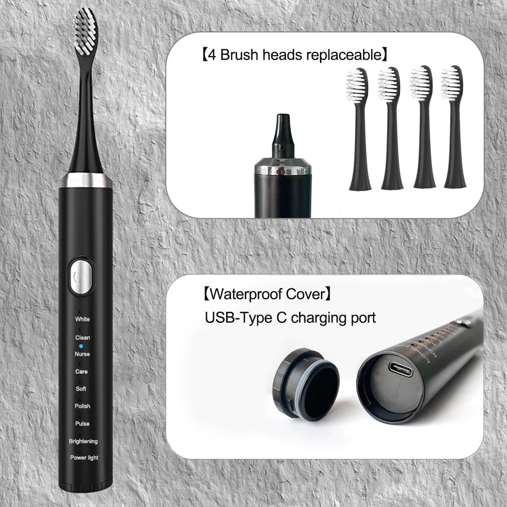 8-Mode Electric Toothbrush (Rechargeable)