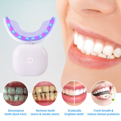 USB Rechargeable LED Teeth Whitening Kit with Touch Screen (32 LEDs)