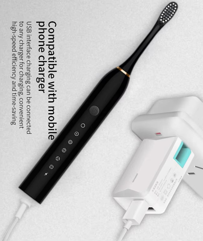 USB Charging Sonic Electric Toothbrush