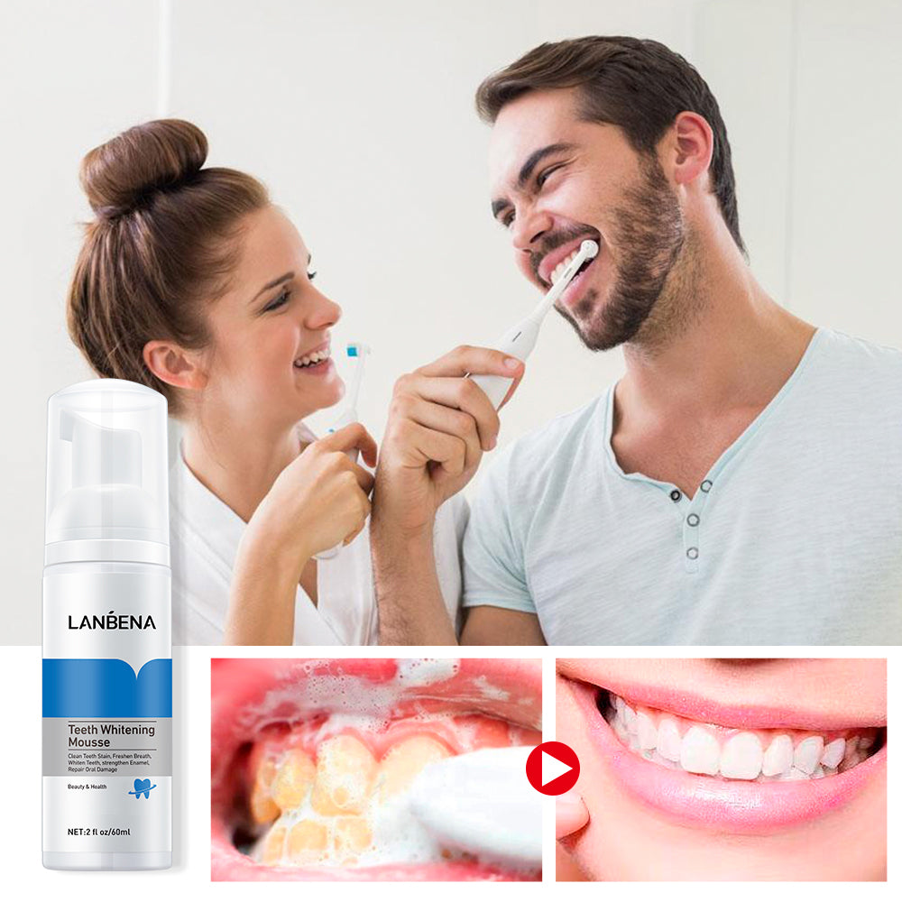 2-in-1 Toothpaste & Mouthwash Bottle 60ml