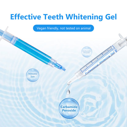 USB Rechargeable LED Teeth Whitening Kit with Touch Screen (32 LEDs)