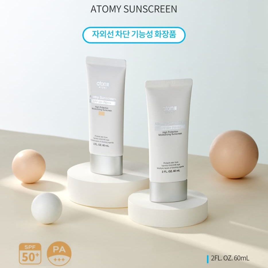 Солнцезащитный крем Atomy SPF50+/PA+++ #Белый