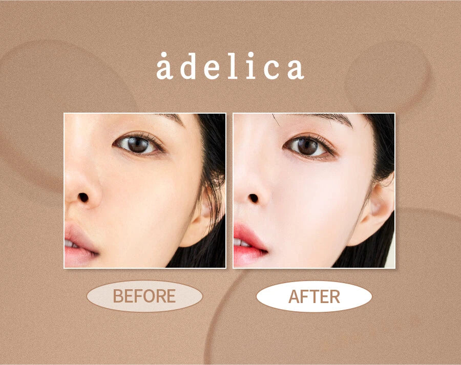 Adelica Luminous Matt Cover Balm 02 Rose Vanila (Refill)